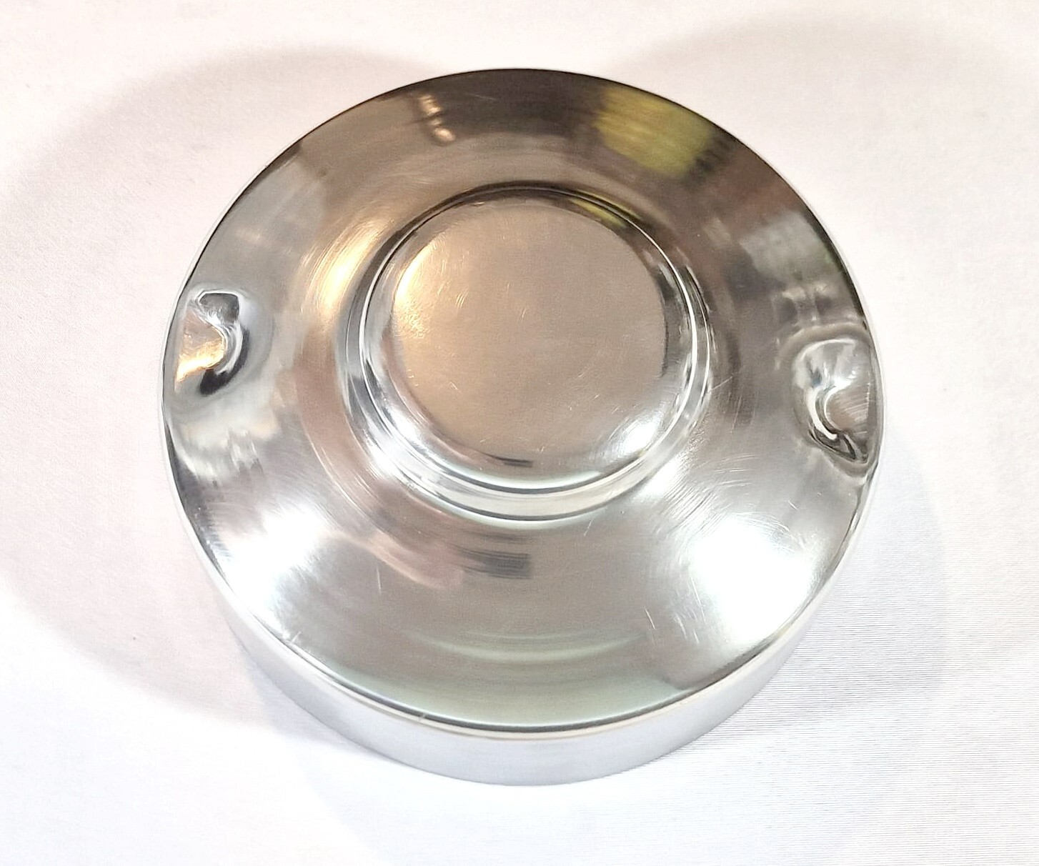 Schutzkappe f Lichtmaschine DKW NZ 250, 350 , 500, ALUMINIUM, Poliert, Nachbau – Bild 2