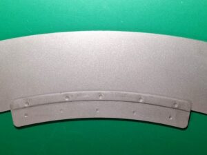 Vorderes Nummernschild für BMW R2, R3, R4, R11, NSU, DKW (roh)