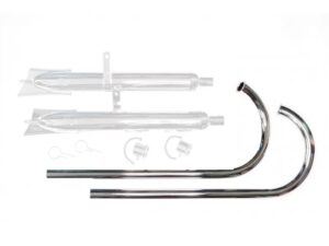 Auspuffkrümmer Zündapp DB200 verchromt