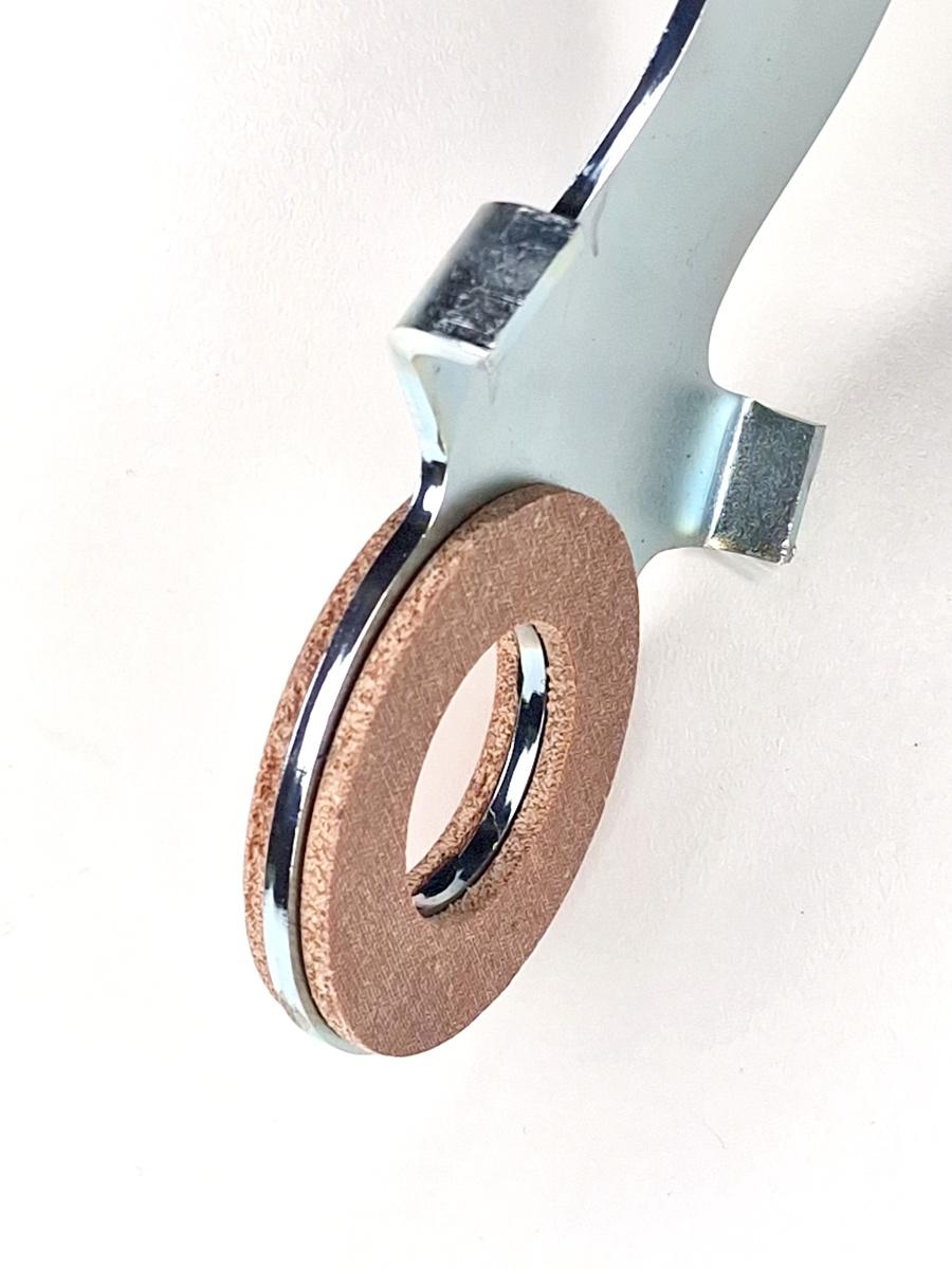 Widerstandsblech mit Reibbelag für Lenkungsdämpfer BMW R35, EMW R35/2, R35/3 – Bild 4