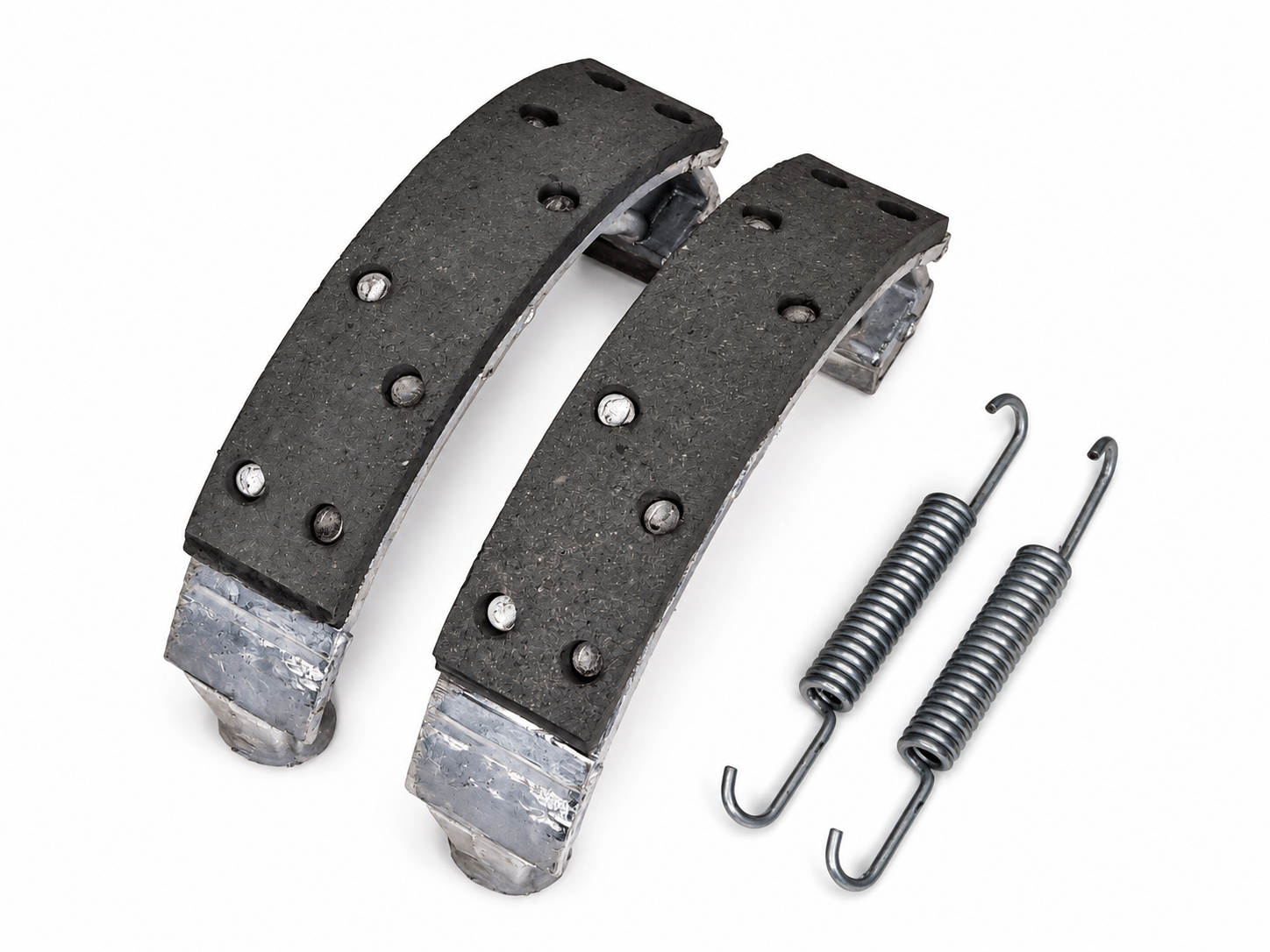 Bremsbacken-Satz für Dnepr K750, MW750, Ural M72 – vorn/hinten, genietete Beläge – Bild 5